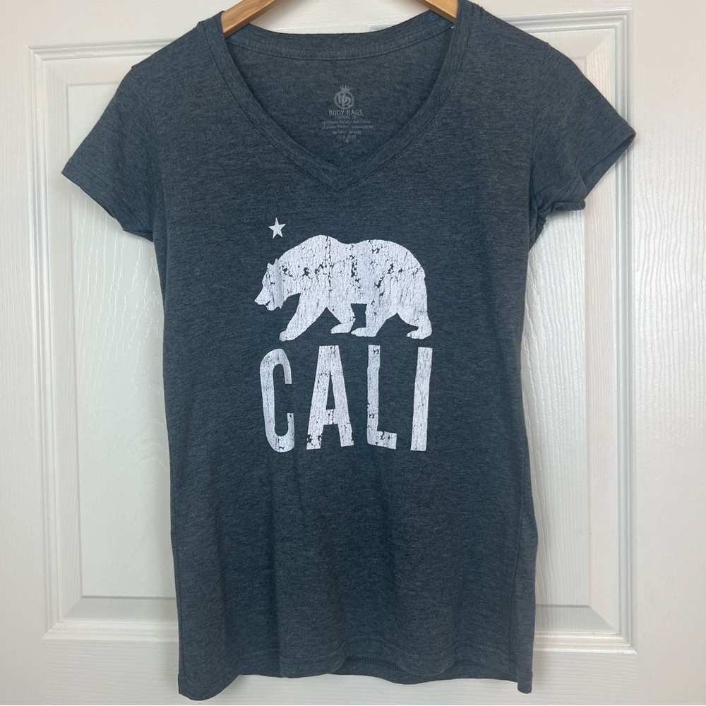 Gray “Cali” Short Sleeve T-shirt